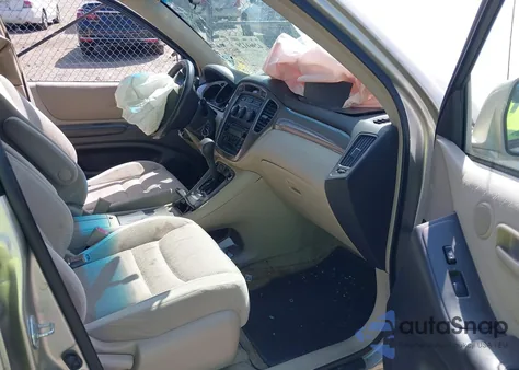 2003 Toyota Highlander V6 из США, поврежденный, VIN JTEGF21A730076461